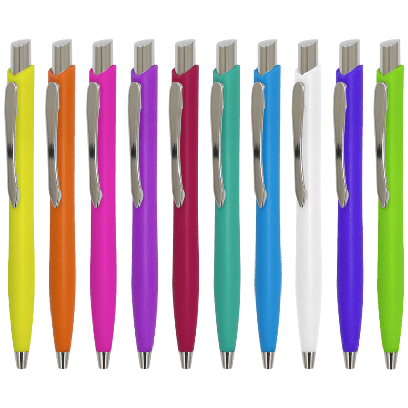 Stylo en Plastique Coloré Mat