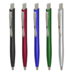 Stylo en Plastique effet Métallique Coloré