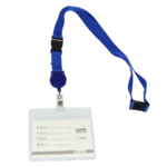 Porte-Badge en Plastique Horizontal