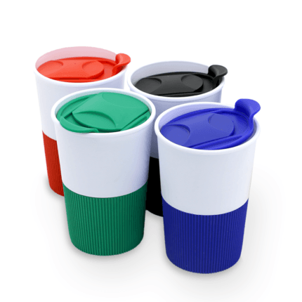 Mug Plastique à couvercle